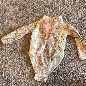 Jessica Simpson Rash Guard One Piece